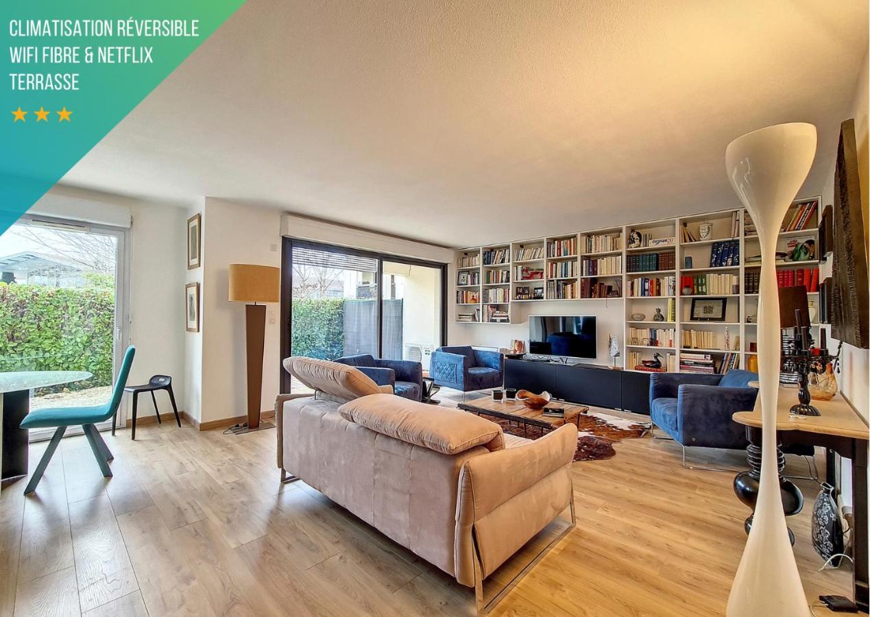 Appartement Ღ Le Patio Castanet • T3 Avec Terrasse Ღ Avec Climatisation Extérieur photo